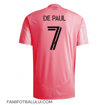 Inter Miami Rodrigo De Paul #7 Tricou Fotbal Replică 2025-26 Barbati Acasa